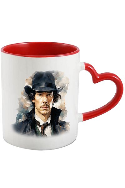 StoryGift Romania Sherlock Holmes Mug, Detective Series, British, Multicolor 330 ml, Wax, With ,STG.