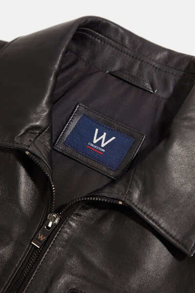 W Collection SİYAH FERMUARLI CEKET