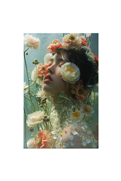 StoryGift Romania Tablou Canvas: Visul Femeii În Noaptea De Vară Etern Floral...