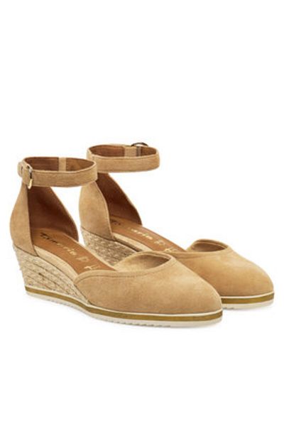 Tamaris women's espadrilles 1-22309-42 brown