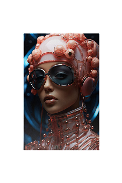 StoryGift Romania Tablou Canvas: Frumusete Moderna Costum, Cercei, Ochelari, ...