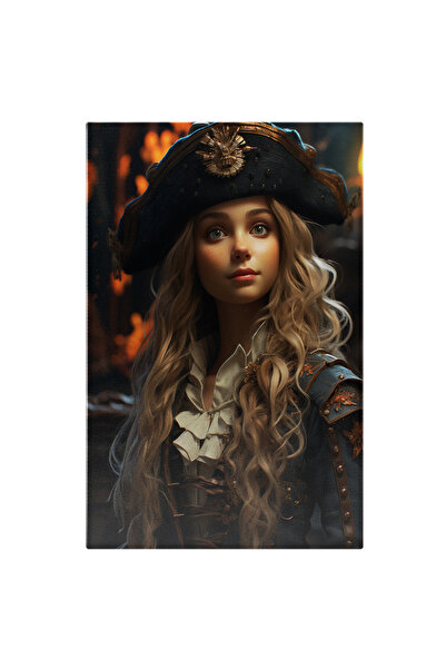 StoryGift Romania Tablou Canvas: Piratul Feminin Lucrari De Arta, Costum, Pal...