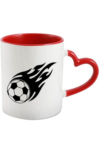 StoryGift Romania Cup with a soccer ball speeding towards the goal - goal with Handle, With, STG.