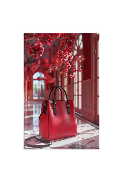 StoryGift Romania Tablou Canvas 90 x 60CM Geanta Dorită de la Roșu Arpins pe ...