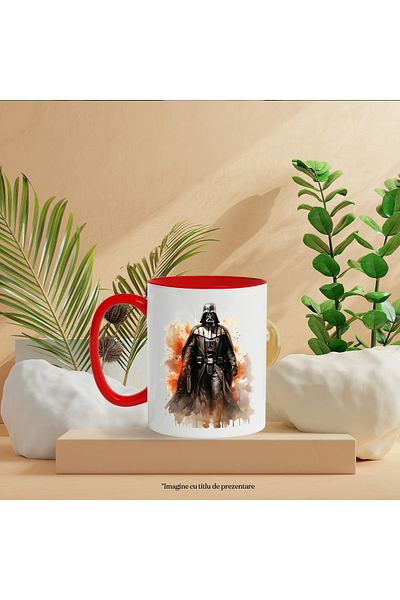 StoryGift Romania Cana Cu Darth Vader, Star Wars, Sf, Raufacatori, Anakin Skywalker, Multicolor 33, Cu ,stg