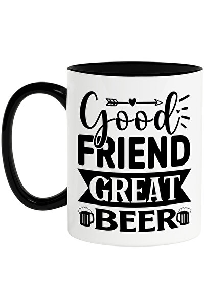 StoryGift Romania Cana Cu Mesajul "good Friend, Great Beer" - Prieten Bun Ber...