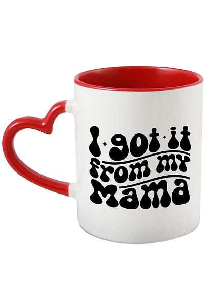 StoryGift Romania Mug for a person who is proud of those qualities inherited from their mother, With,STG.