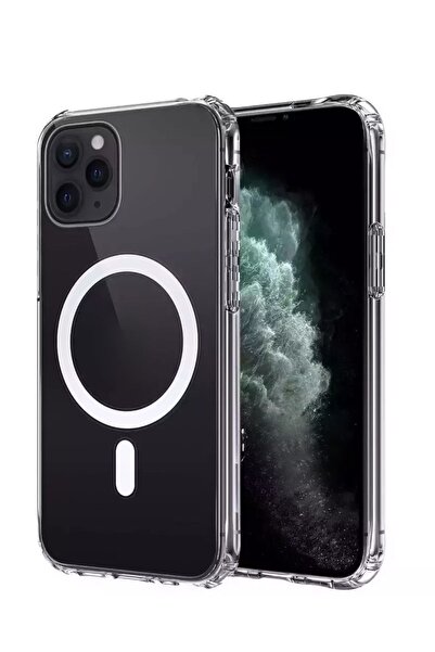 PSGT Appe Iphone 11 Promax Kılıf Magsafe Wireless Şarj Destekli Şeffaf Kapak ...