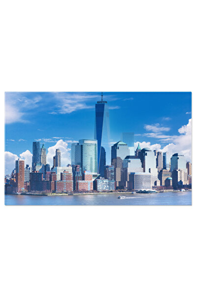 StoryGift Romania Tablou Canvas Skylineul Manhattanului Din New York City Ved...