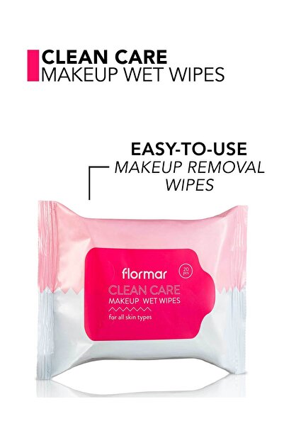 Flormar Makeup remover wipes for all skin types