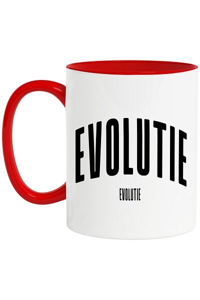 StoryGift Romania Mug The Word Evolution, Motivational, Self Help, Self Understanding, Appreciation, , With ,STG .