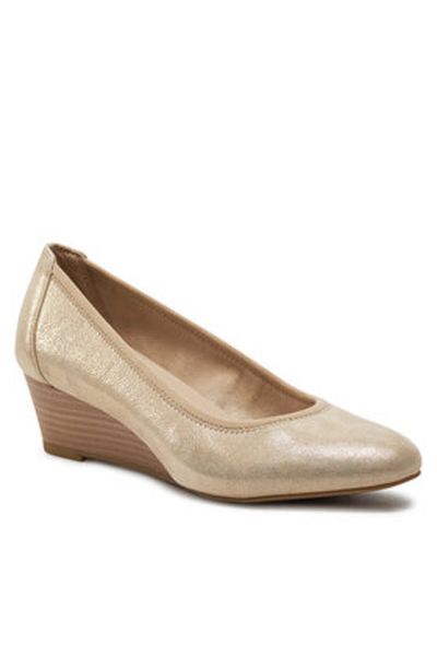Tamaris tamaris women's pumps 1-22320-42 gold-coloured