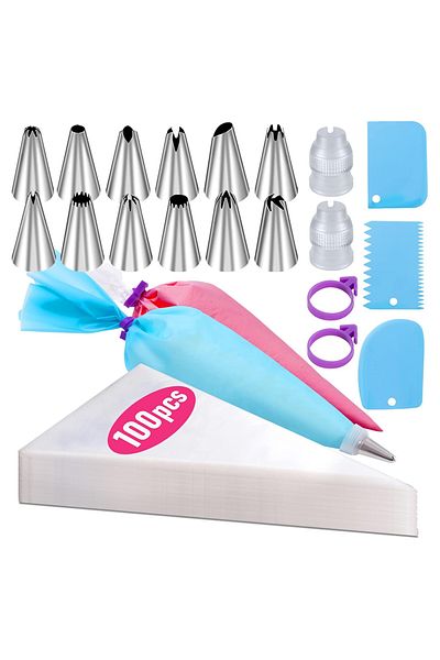valletta Papalina Cream Squeezing Cake Cake Decorating Set with 12 Heads