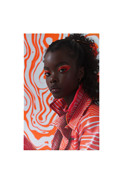 StoryGift Romania Tablou Canvas: O Privire Plină De Culori - Expresii Și Dung...