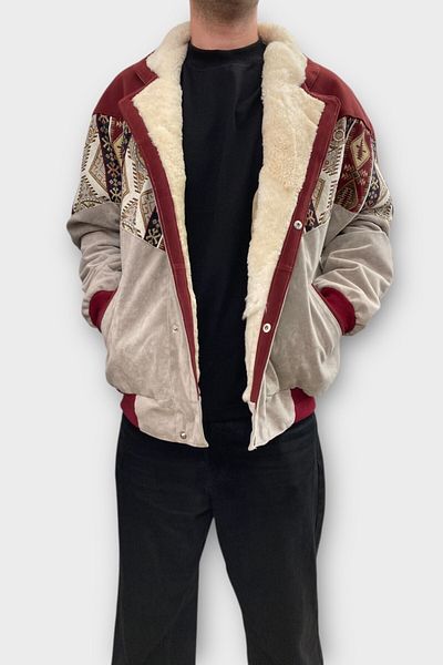 CANMODA (7399) 2XLarge размер Специално яке с винтидж шарки