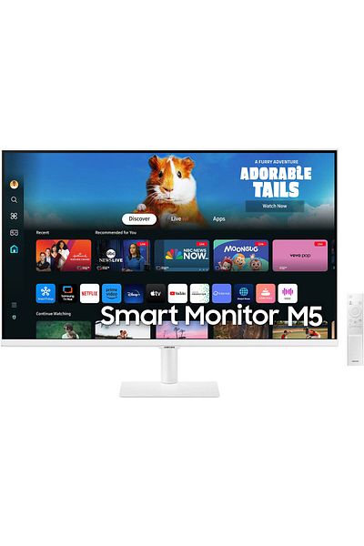 Samsung Samsung 27" Smart Monitor M5 (M50D), VA Panel, Full HD (1920x1080) Resolution, HDR10, 60Hz Refresh