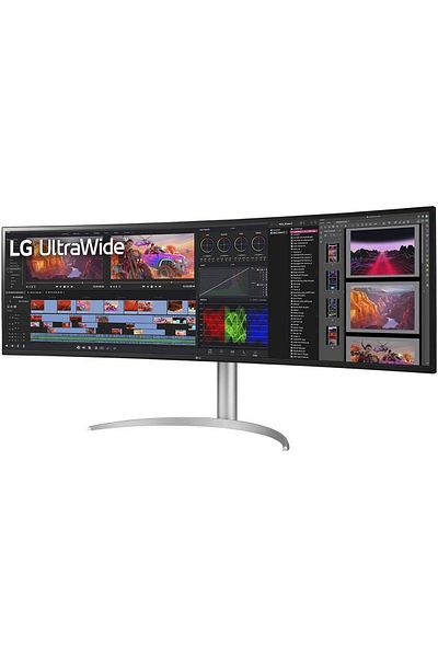 LG 49" UltraWide Dual QHD Curved Nano IPS Monitor, 144Hz Refresh Rate & 5ms Response Time, USB-C