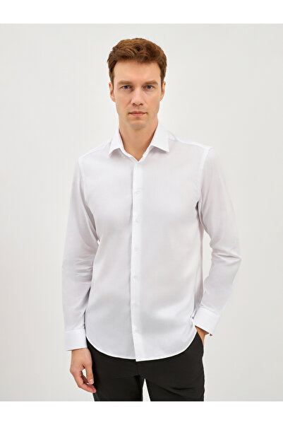 Karaca Erkek Regular Fıt Gömlek-Beyaz
