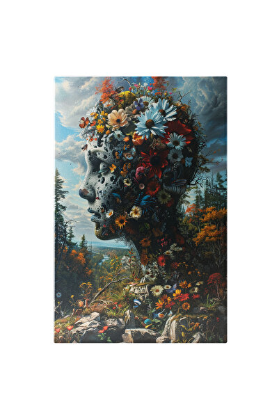 StoryGift Romania Tablou Canvas 100 X 70cm The Rock Woman, Stanca In Forma Un...