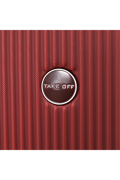 Take Off Hardshell Trolley 3 Pieces (20", 24", 28")-D.MAROON