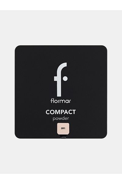 Flormar Compact Powder, 091 Medium Cream Rose