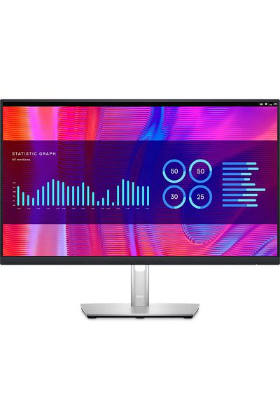 Dell 24" USB-C Hub Monitor, IPS Panel, QHD (2560x1440) Resolution, 60Hz Refresh Rate, 5ms Response