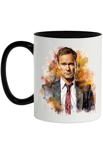 StoryGift Romania Mug With Character, Portrait, Barney Stinson, How I Met Your Mother, TV Series, Mul, With, STG .
