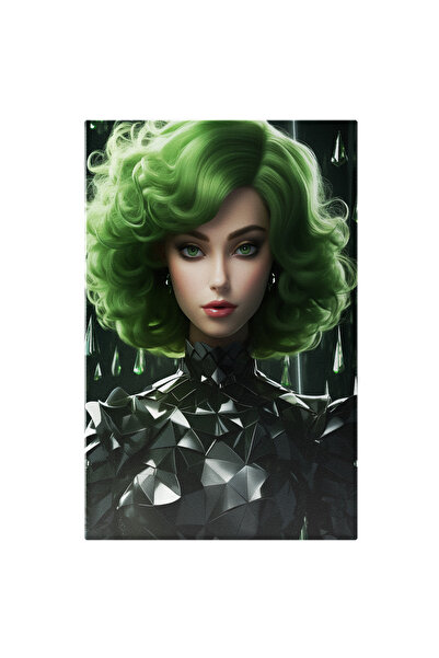 StoryGift Romania Tablou Canvas: Portret Feminin In Rochie Neagra Cu Inspirat...