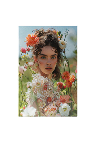 StoryGift Romania Tablou Canvas: Seriozitate În Contradictoriu Cu Inocența Fl...