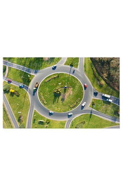 StoryGift Romania Tablou Canvas - Agitatie Urbana: Drumuri, Transport Si Misc...