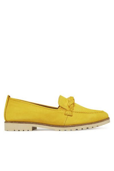 Tamaris women's moccasins 1-24200-42 yellow