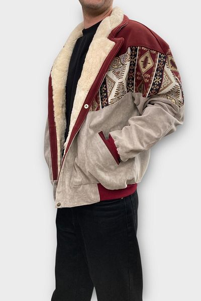 CANMODA (7399) 2XLarge размер Специално яке с винтидж шарки