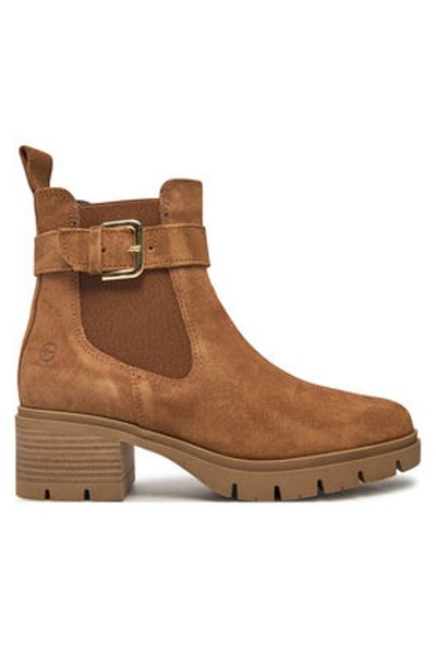 Tamaris tamaris women's ankle boots 1-25447-43 brown