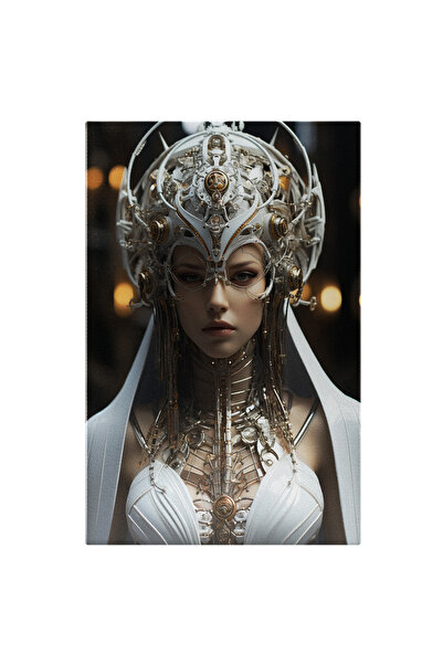 StoryGift Romania Tablou Canvas: Fotografie Cu O Femeie Draguta Imbracata In ...