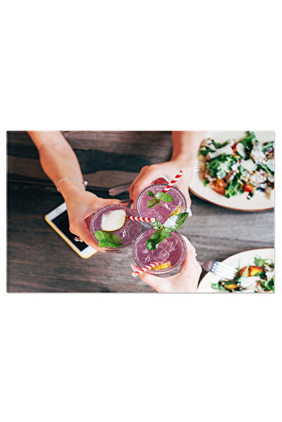 StoryGift Romania Tablou Canvas: Pauza De Pranz - Prieteni, Mese Impreuna, Ra...