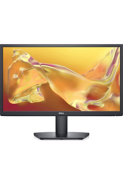 Dell 22" Monitor, VA Panel, Full HD (1920x1080) Resolution, 75Hz Refresh Rate, 5ms Response Time,