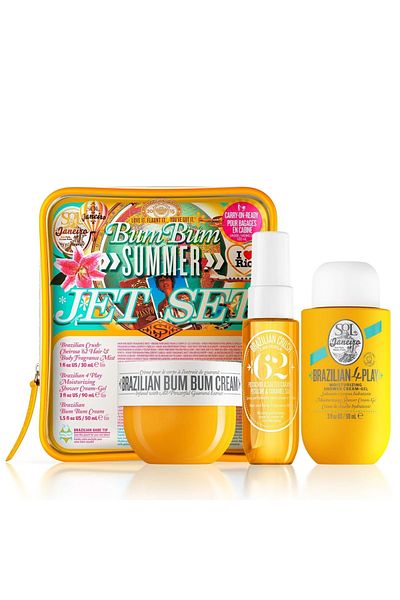 Sol De Janeiro Set de ingrijire Bum Bum Jet, 3 bucati, crema 50 ml, spray 30 ml, gel dus 90 ml