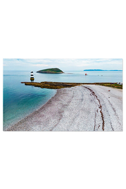 StoryGift Romania Tablou Canvas 40 X 25cm Corgi Pembroke Culcat Pe Podea Cu B...