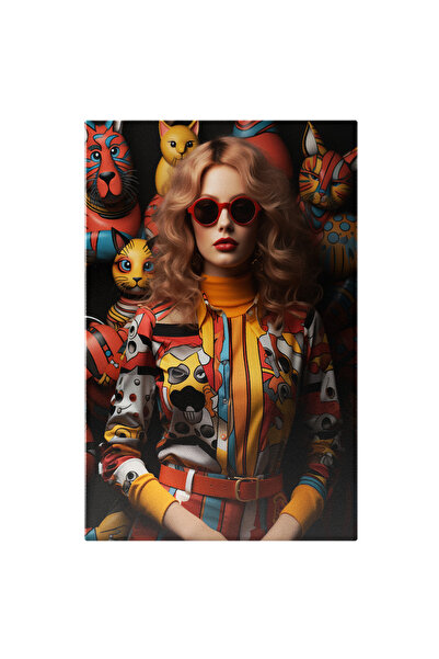 StoryGift Romania Tablou Canvas: Fotografie Stridenta In Culori Tipatoare Art...