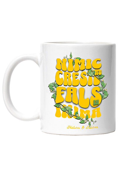 StoryGift Romania Cana nimic nu creste fals in inima, iubire, familie, 330ml,...