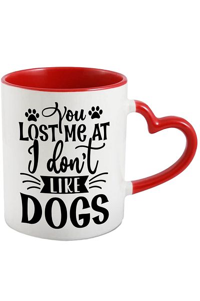 StoryGift Romania The mug for those who don't sit around talking to people who don't like dogs, with STG.