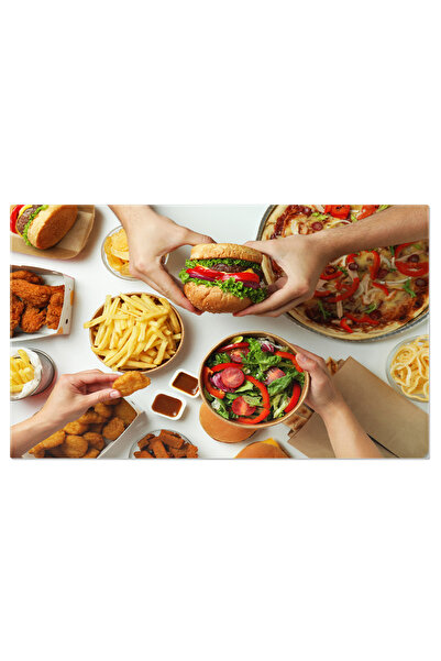StoryGift Romania Tablou Canvas Variatiuni Ale Conceptului De Fastfood O Priv...