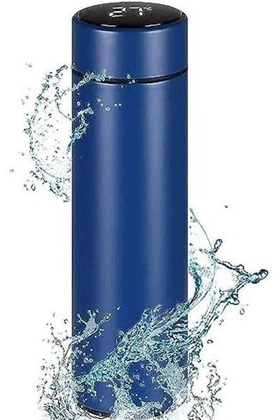 Others Travel Mug Stainless Steel Frewalk, 500ml with LED Temperature Display, Blue