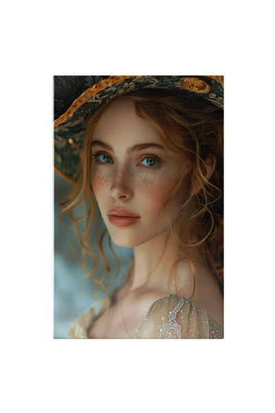 StoryGift Romania Tablou Canvas: Energie Feminină Delicată Cu Piele Fină, Pro...