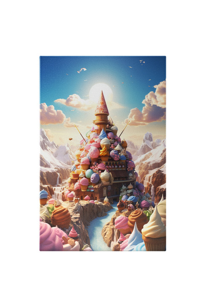 StoryGift Romania Tablou Canvas: Lumea Unui Iubitor De Dulciuri Cu Multe Praj...