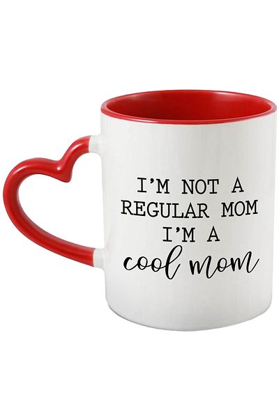 StoryGift Romania Mug For Mothers Who Are Not Ordinary, But Tricky With Message In English With Ma, With, stg