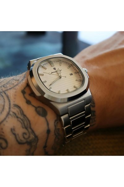 Rollas&Co Yipety ™   Nautilus Original Stainless Steel Men's Luxury 1St Classroom Wristwatch