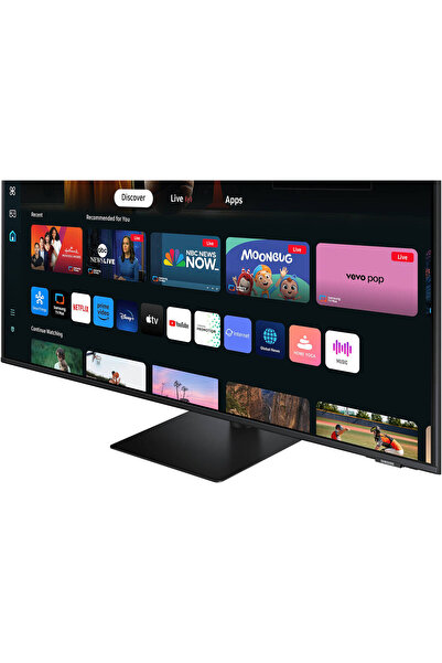 Samsung شاشة ذكية M7 (M70D) مقاس 43 بوصة، لوحة VA، دقة 4K UHD (3840x2160)، HDR10، معدل تحديث 60 هرتز