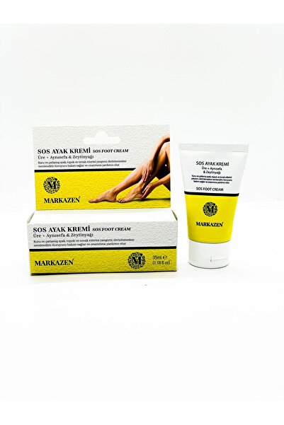 Markazen Çatlama Karşıtı Ayak Ve Topuk Bakım Kremi 30 ml - Yumuşatma Ve Onarı...