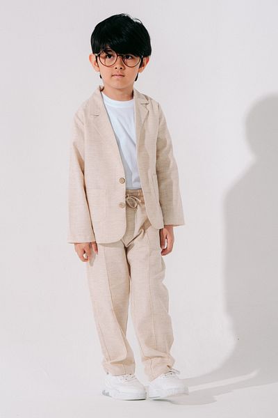 Çelix Kids Jacketed Sports Loose 3-Piece Suit/Suit/Groom Suit/Special Occasion Suit/Wedding/Birthday/Premium